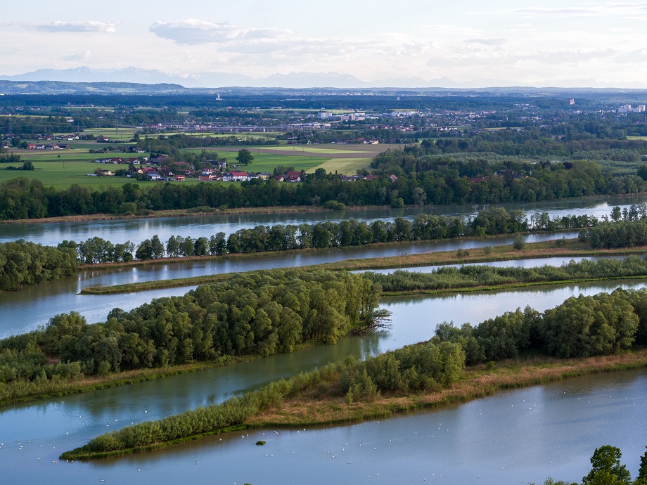 Am Unteren Inn ist eine einzigartige Insel-Landschaft entstanden (Foto: Ingo Zahlheimer)