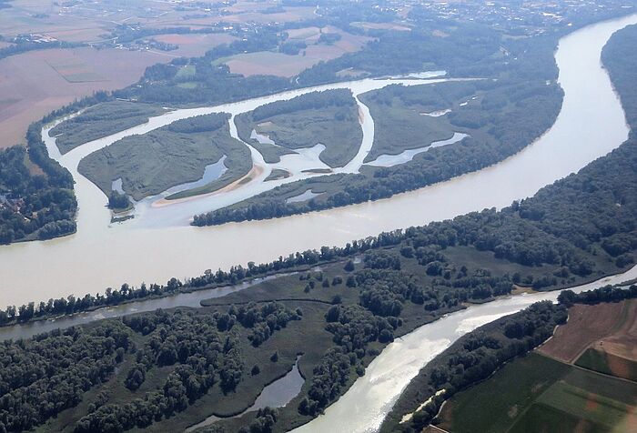 Flusslandschaft in der Hagenauer Bucht (Foto: Martina Blaurock)