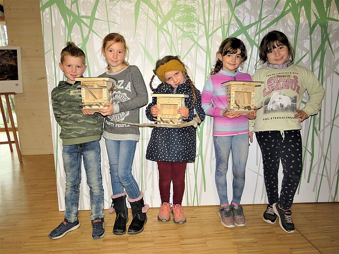 Das war ja gar nicht so schwer! Selbst die Kleinsten haben das geschafft! (Foto: Naturium)