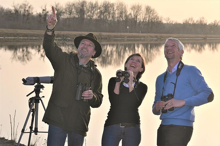 Spannendes erfahren und erleben bei einer Exkursion am Unteren Inn. (Foto: Innviertel-Tourismus, Vorich) 