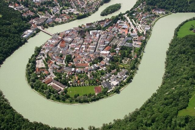 Innschleife bei Wasserburg (Foto: Stadt Wasserburg)