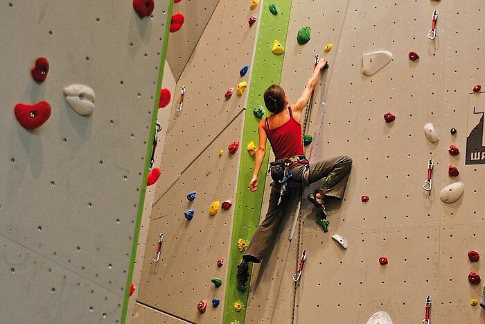 Kletterhalle in Simbach (Foto: Kletterhalle Simbach)