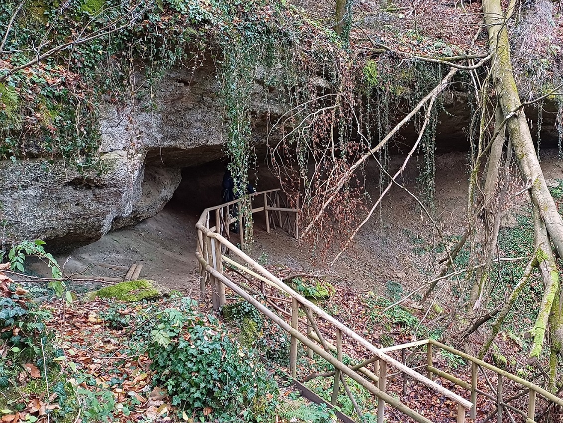 Bärenhöhle bei Leonberg. (Foto: Isolde Ulbig)